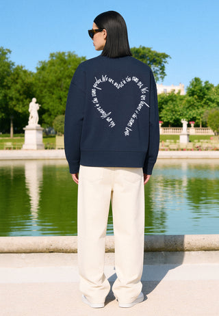 Sweatshirt Boxy "Flowers"