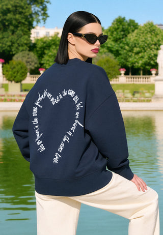 Sweatshirt Boxy "Flowers"