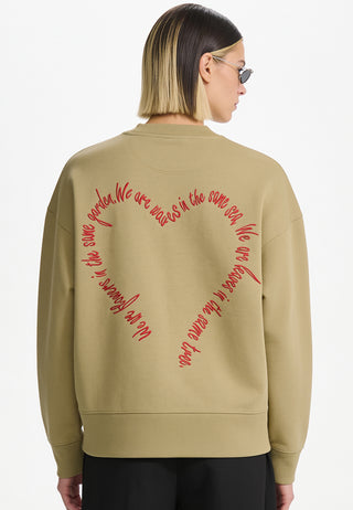Sweatshirt Boxy "Flowers"