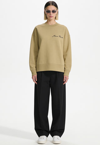 Sweatshirt Boxy "Flowers"