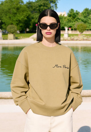 Sweatshirt Boxy "Flowers"