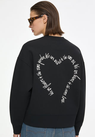 Sweatshirt Boxy "Flowers"