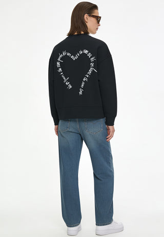 Sweatshirt Boxy "Flowers"