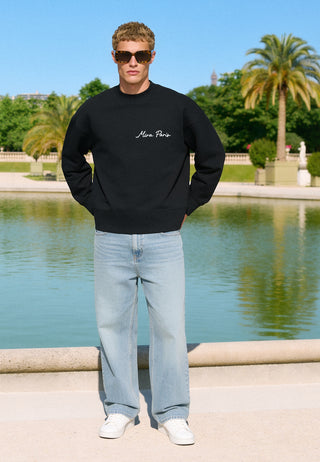 Sweatshirt Boxy "Flowers"