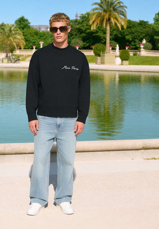 Sweatshirt Boxy "Flowers"