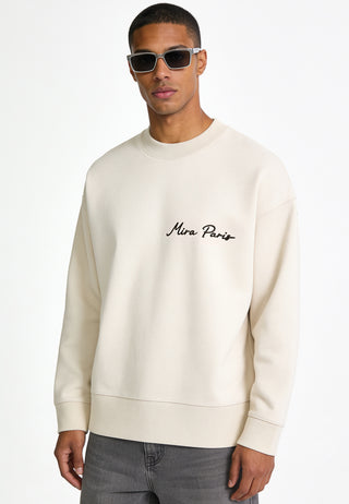 Sweatshirt Boxy Brodé "Corazon"