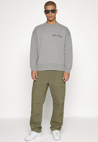 Sweatshirt Boxy Brodé "Corazon"
