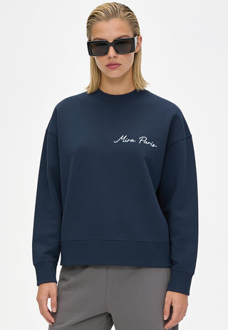 Sweatshirt Boxy Brodé "Corazon"