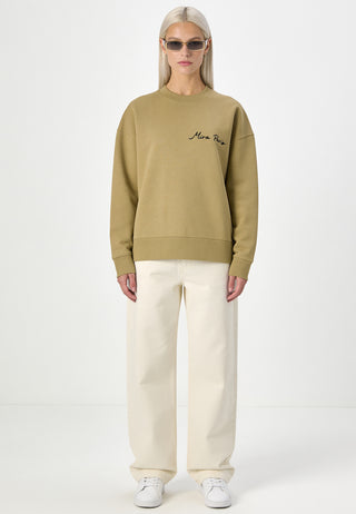Sweatshirt Boxy Brodé "Corazon"