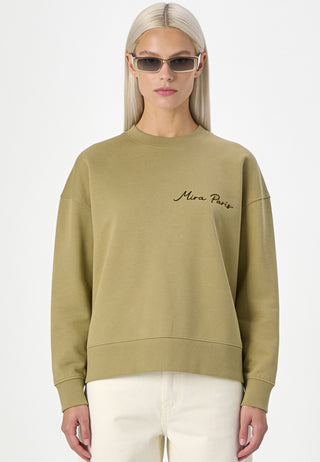 Sweatshirt Boxy Brodé "Corazon"