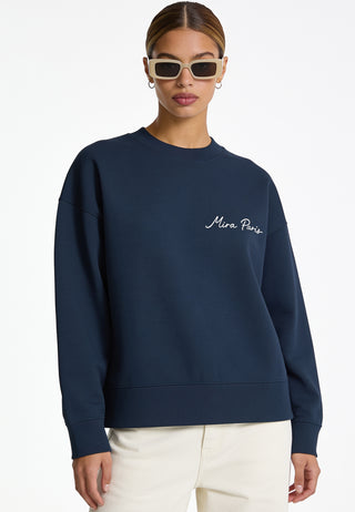 Sweatshirt Boxy "Roses"