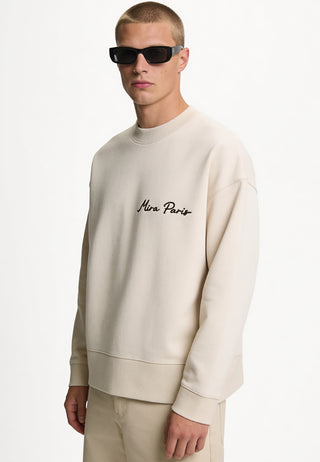 Sweatshirt Boxy Brodé "Pins"