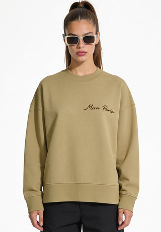Sweatshirt Boxy Brodé "Pins"