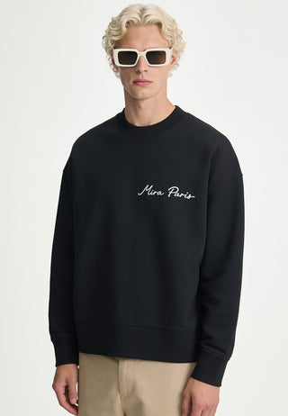 Sweatshirt Boxy Brodé "Pins"