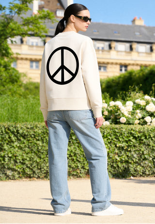 Sweatshirt Boxy "Take Care"