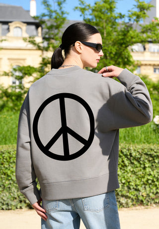 Sweatshirt Boxy "Take Care"