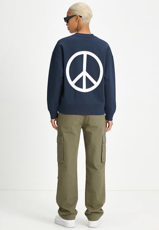 Sweatshirt Boxy "Take Care"