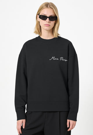 Sweatshirt Boxy Brodé "Amore"