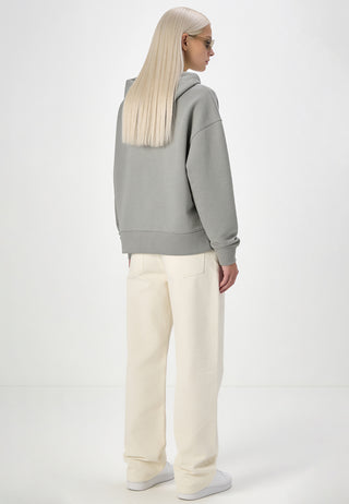 Hoodie Boxy Brodé "Love Wins"