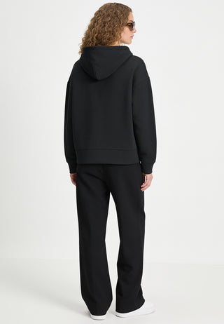 Hoodie Boxy Brodé "Love Wins"