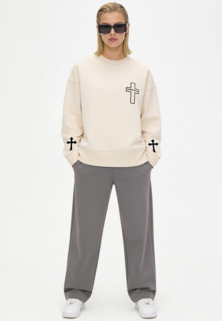 Sweatshirt Boxy "Karma Kills"