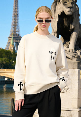 Sweatshirt Boxy "Karma Kills"