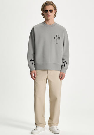 Sweatshirt Boxy "Karma Kills"