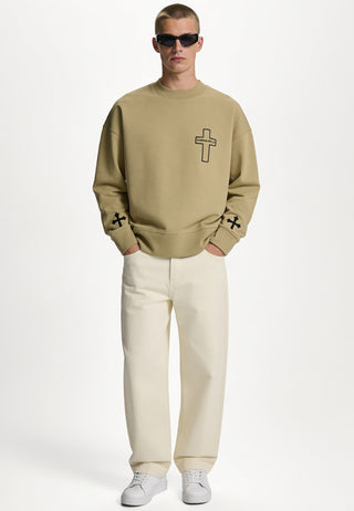 Sweatshirt Boxy "Karma Kills"