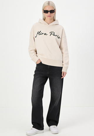 Hoodie Boxy Brodé "Mira Paris"