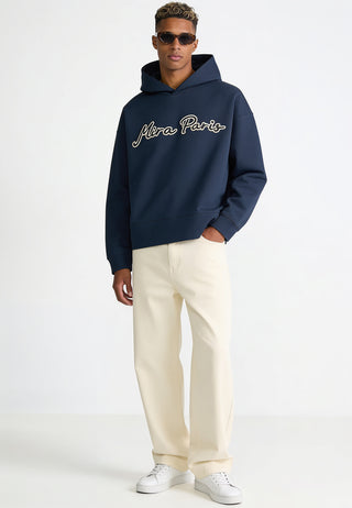Hoodie Boxy Brodé "Mira Paris"