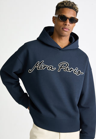 Hoodie Boxy Brodé "Mira Paris"