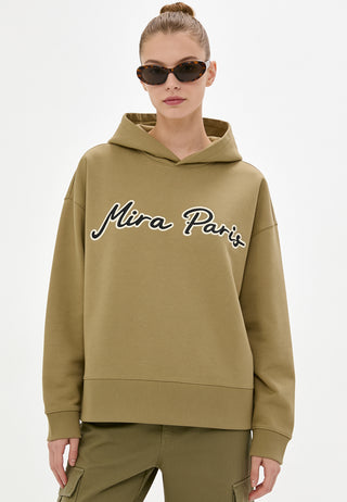 Hoodie Boxy Brodé "Mira Paris"