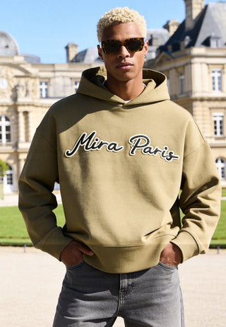 Hoodie Boxy Brodé "Mira Paris"