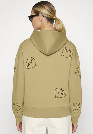 Hoodie Boxy Brodé "Liberté"