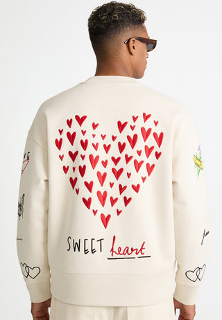 Sweatshirt Boxy "Tattoo Sweet"