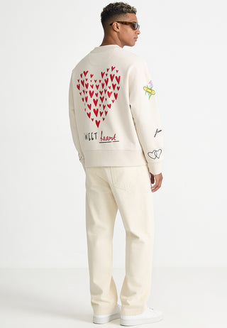 Sweatshirt Boxy "Tattoo Sweet"