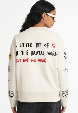 Sweatshirt Boxy "Tattoo Brutal"