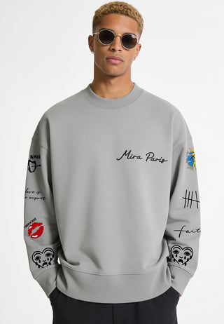 Sweatshirt Boxy "Tattoo Brutal"
