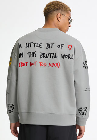 Sweatshirt Boxy "Tattoo Brutal"