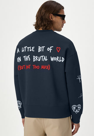 Sweatshirt Boxy "Tattoo Brutal"