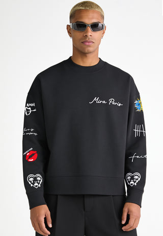 Sweatshirt Boxy "Tattoo Brutal"