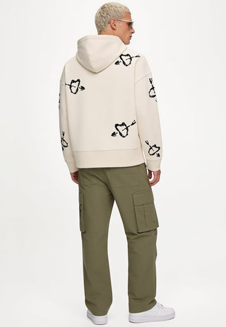 Hoodie Boxy Brodé "Mi Amor"