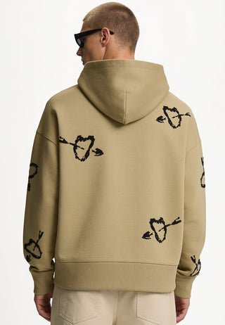 Hoodie Boxy Brodé "Mi Amor"