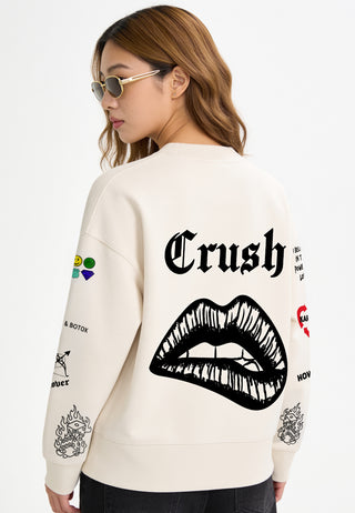 Sweatshirt Boxy "Tattoo Crush"