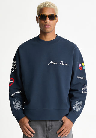 Sweatshirt Boxy "Tattoo Crush"