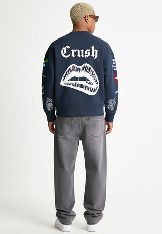 Sweatshirt Boxy "Tattoo Crush"