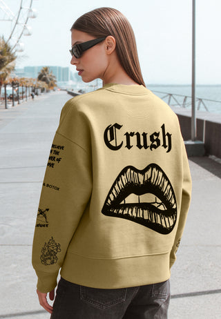 Sweatshirt Boxy "Tattoo Crush"