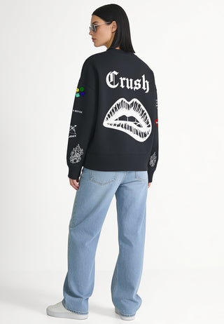 Sweatshirt Boxy "Tattoo Crush"