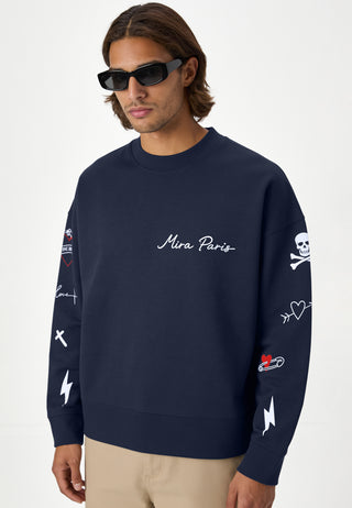 Sweatshirt Boxy "Tattoo Mi Amor"