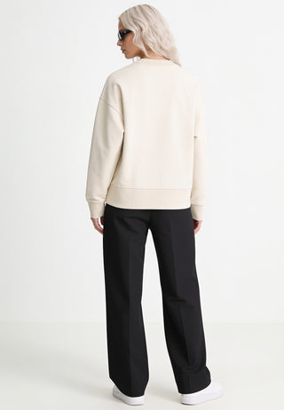 Sweatshirt Boxy Brodé "Moon"